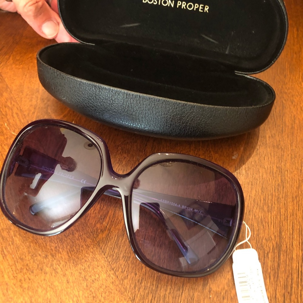 Navy Boston Proper Sunglasses